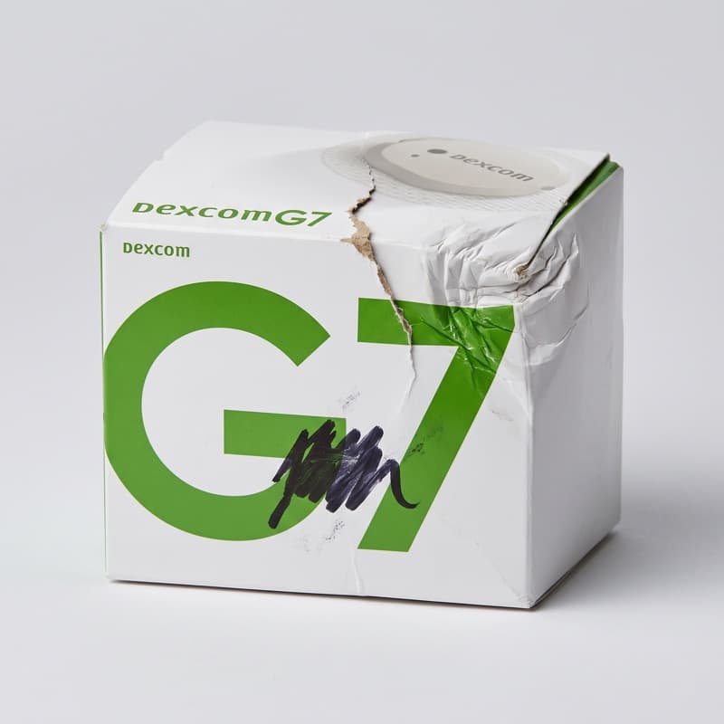 Example of a damaged box